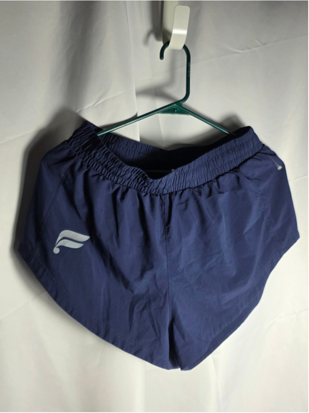 Women's Fabletics Athletic Shorts Size M Blue workout casual running hiking